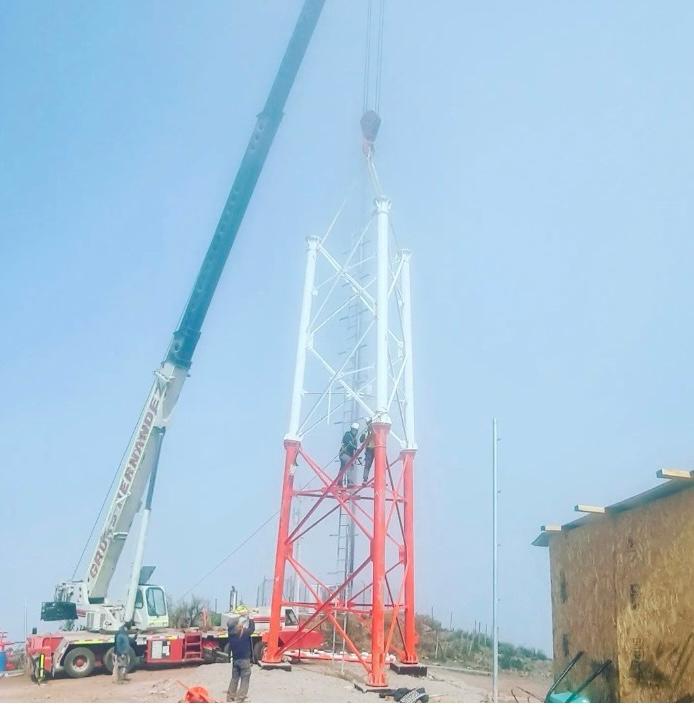 Alineación sobre la base de montaje.
